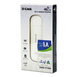 مودم 4G/LTE قابل حمل Dlink مدل DWR-910M